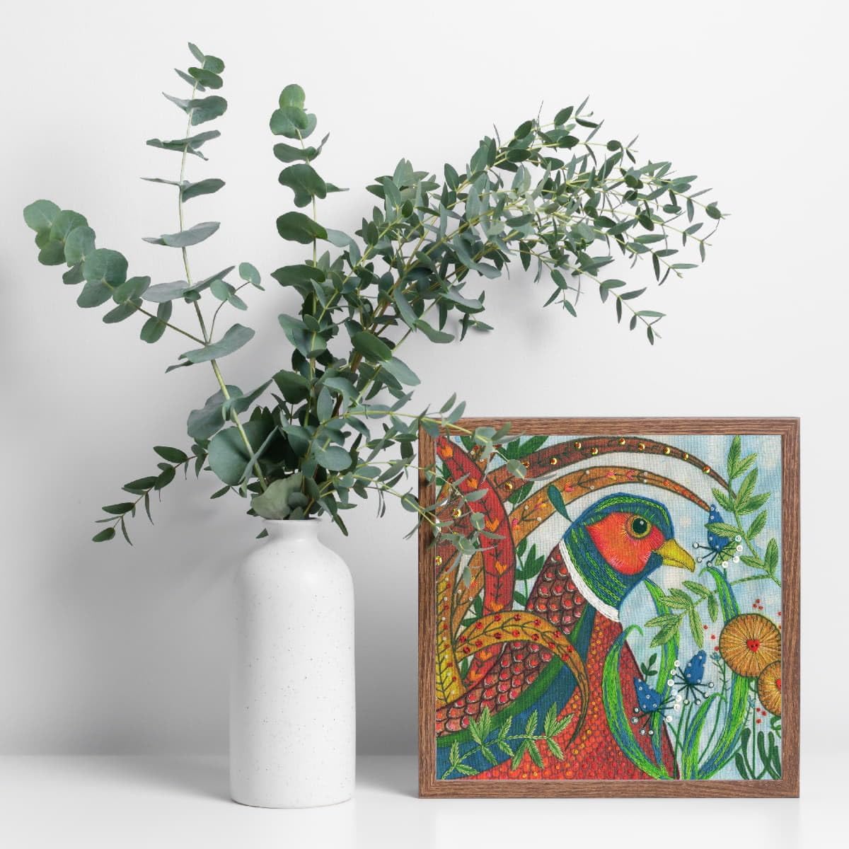 Bothy Threads Embroidery Kit - Pheasant