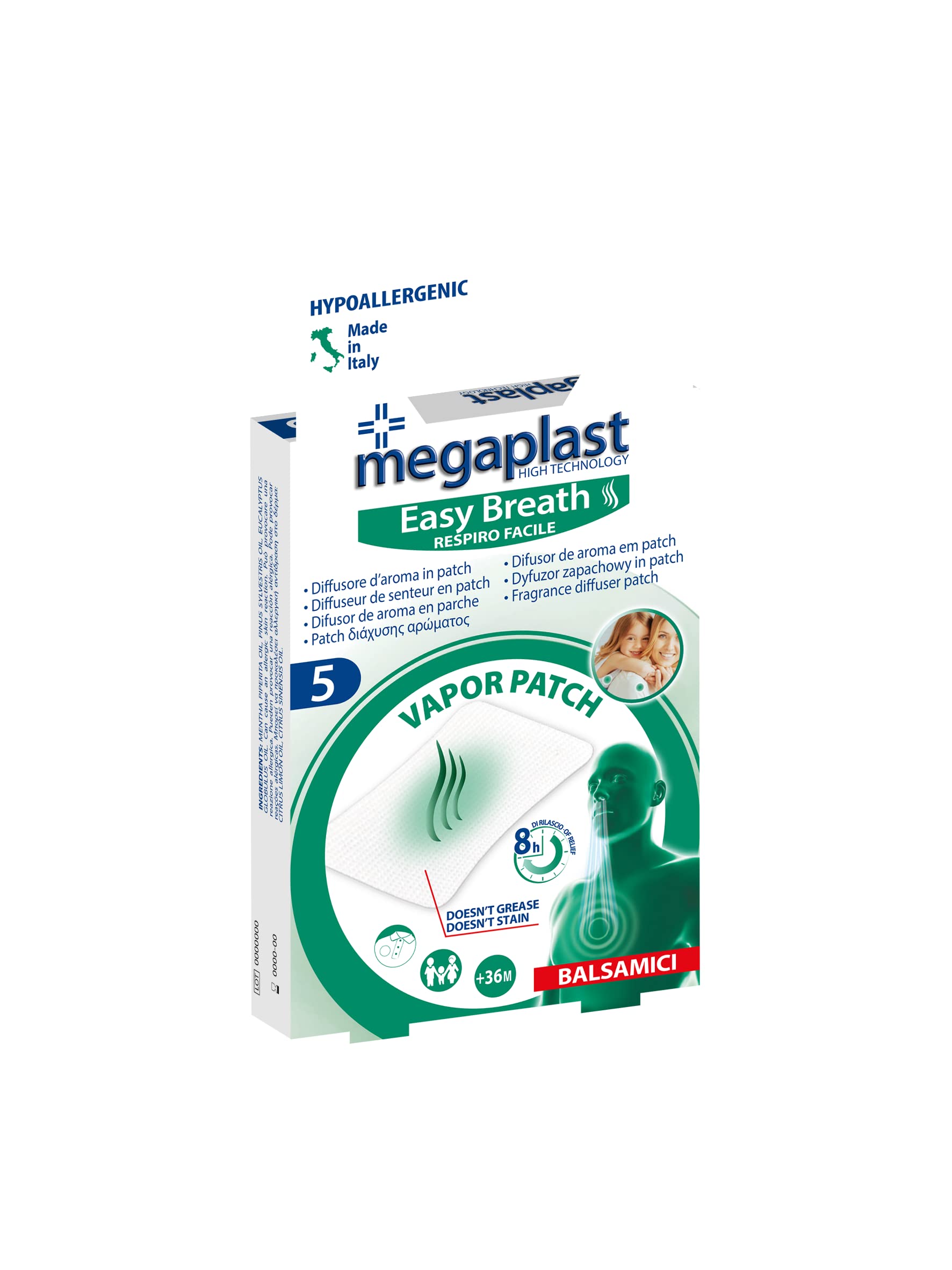 Pharmadoct Easy Breath Vapour Patch 6's