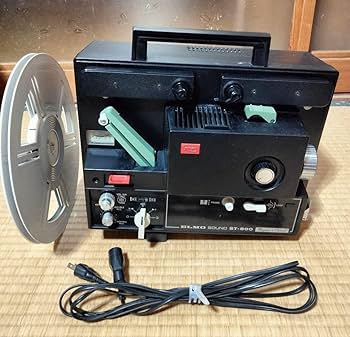 Amazon.co.jp: ELMO ST-800 レトロ 8mm映写機 映写機器 フィルム
