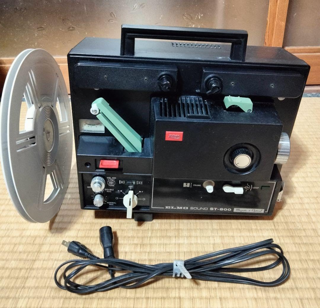 【8mm映写機】エルモ ELMO ST-600 8mm映写機】エルモ ELMO ST-600 - メルカリ