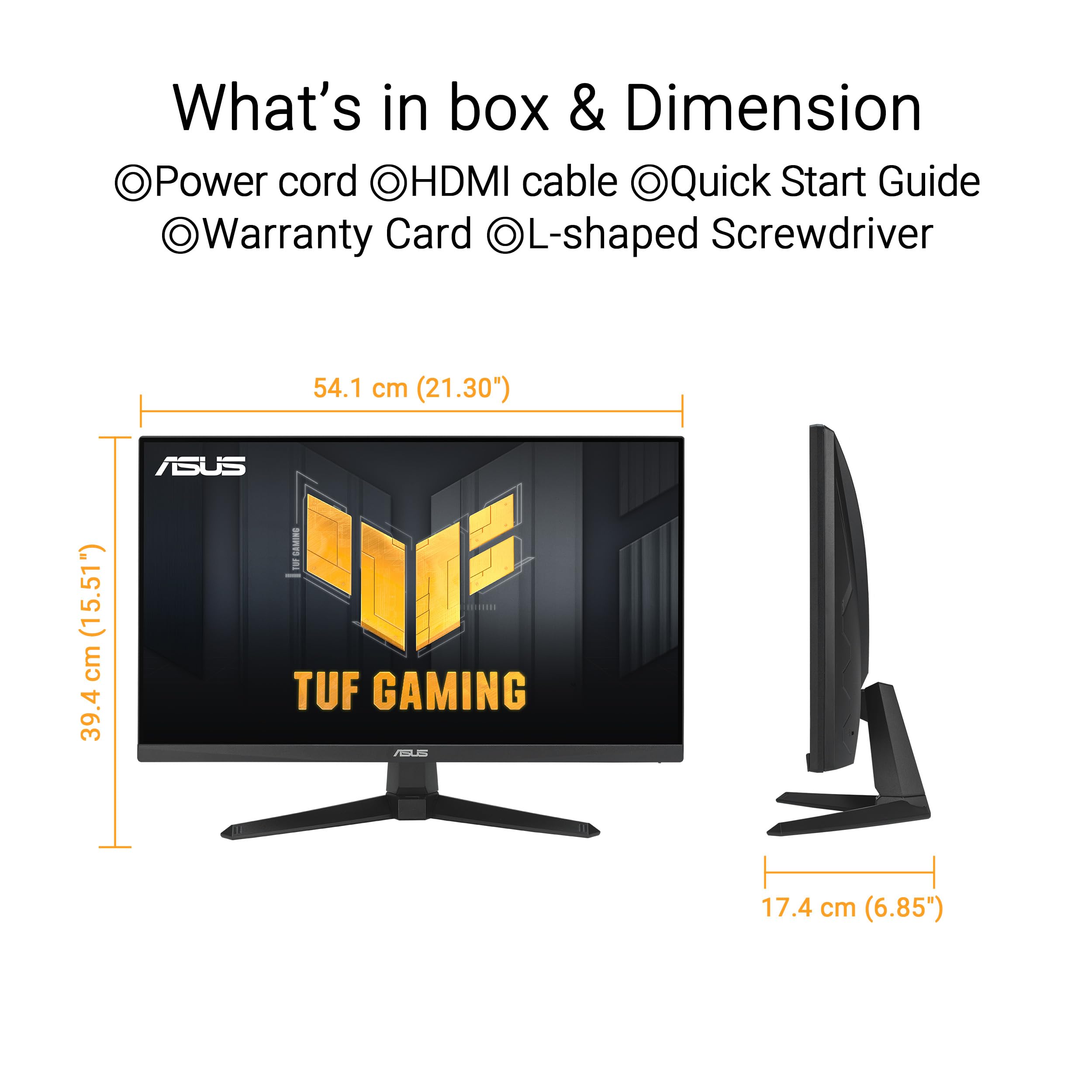 Amazon.co.jp: ASUS TUF Gaming VG249QE5A ゲーミングモニター:23.8
