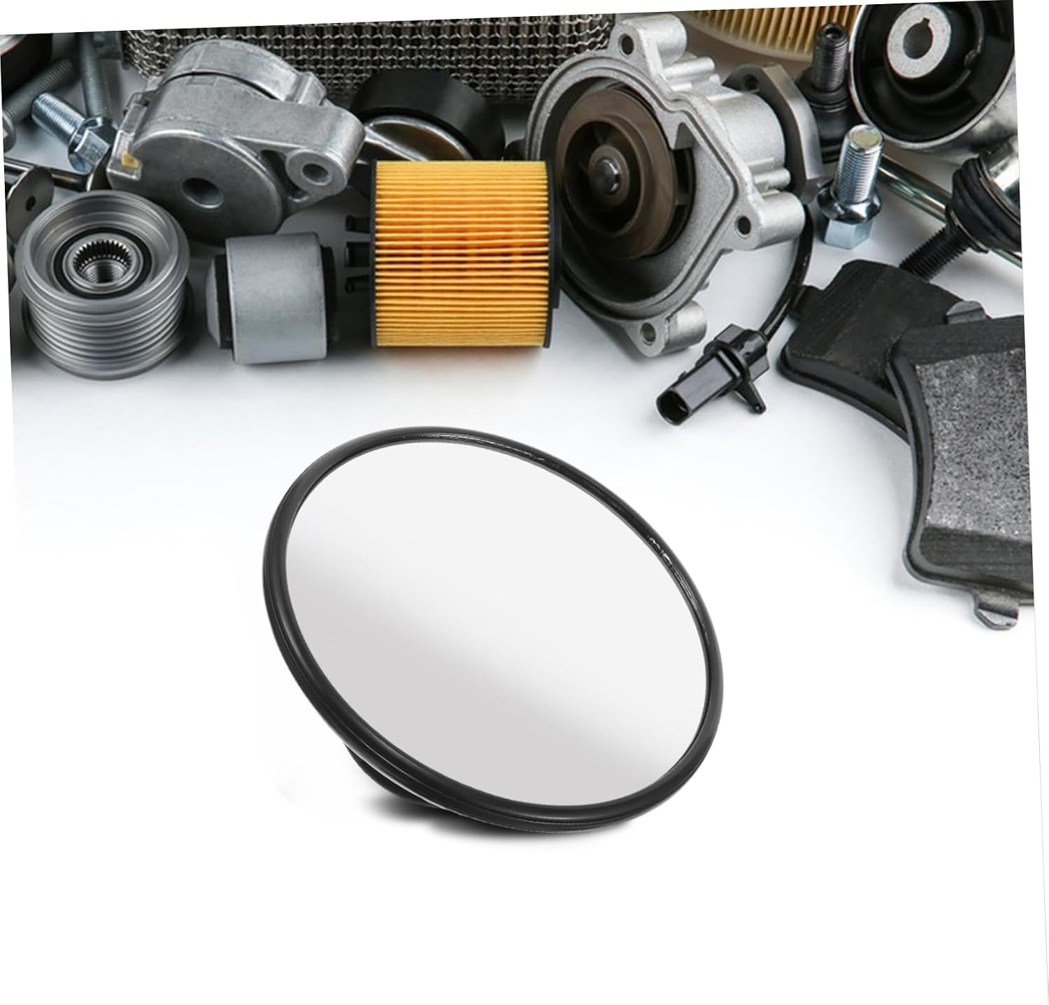 Wide Angle Observation Mirror Cup Rearview Mirror for Cars Tricycles and for Enhanced Rear Monitoring