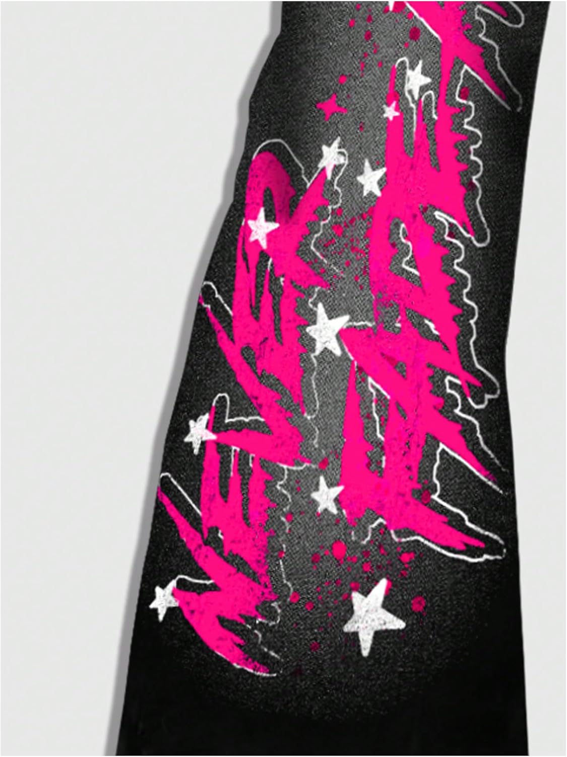 WDIRARA Men's Y2k Graphic Letter Print Stacked Sweatpants Drawstring Bell Bottom Flare Pants with Pockets - Image 2