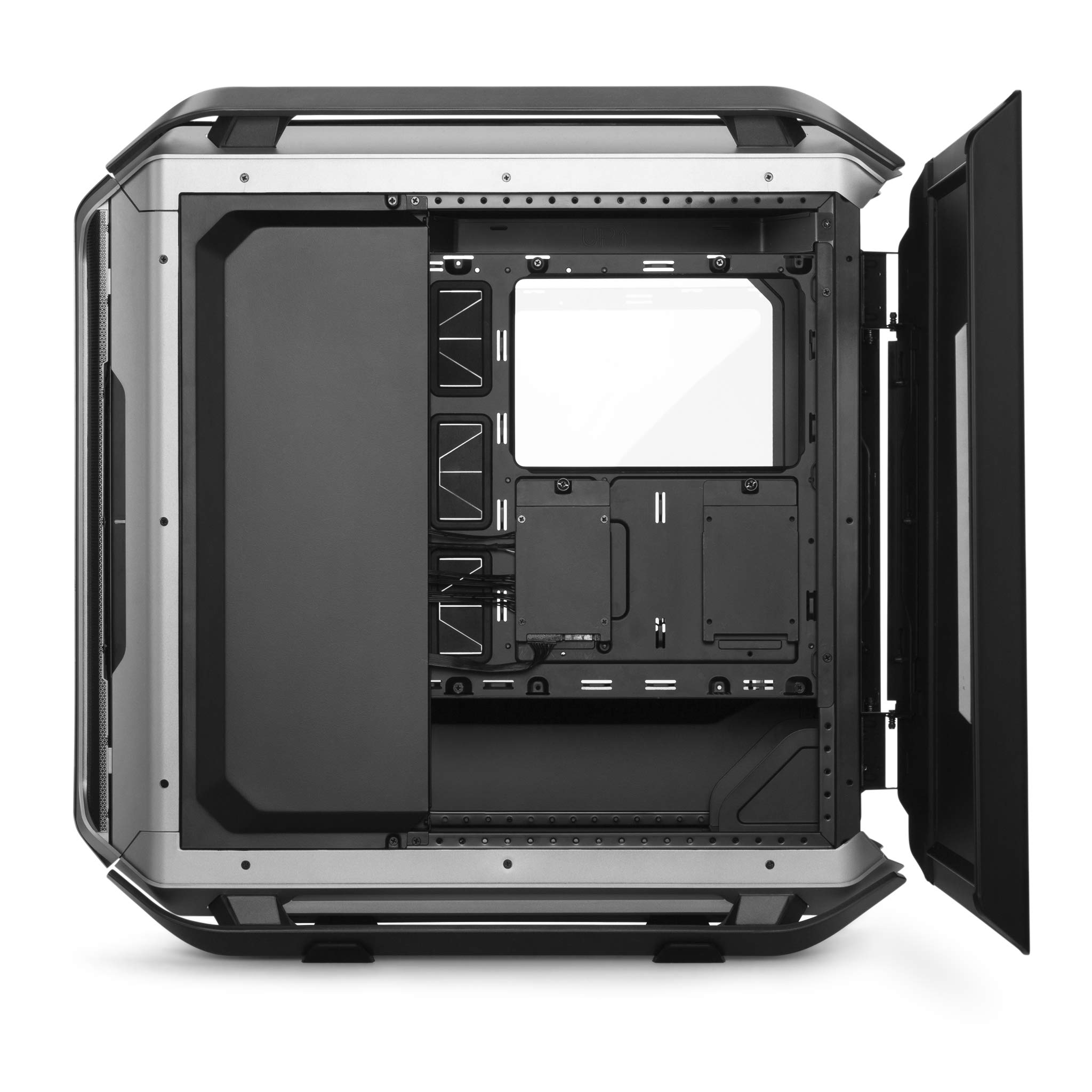 Cooler Master COSMOS C700M - Case ARGB in Alluminio con Doppio Panello Laterale in Vetro Temperato Curvato, Struttura Ultra Modulare con Eccezionale Spazio Hardware - Full Tower