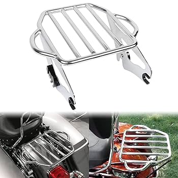 ハーレーツーリングキャリア Amazon | [KOLEMO] ラゲッジラック リアキャリア デタッチャブル