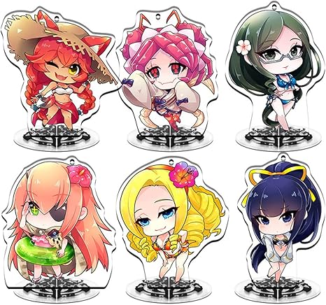 Amazon Co Jp Wyfc ぷれぷれぷれあです エントマ ヴァシリッサ ゼータ ベータ ナーベラル ガンマ ユリ アルファ シズ デルタ ソリュシャン イプシロン アクリル スタンドアップ アニメ 台座付き 人气 アニメ 周辺 萌えグッズ 日常 装飾品 コレクション 可愛い