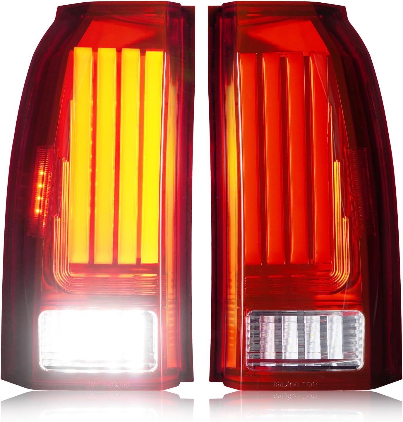 Tresound LED Tail Light for GMC Yukon and Yukon XL 2015-2020, Rear Taillight Assembly, 3380460, 22783100, 23242567, 84408860，84536242, GM2801268