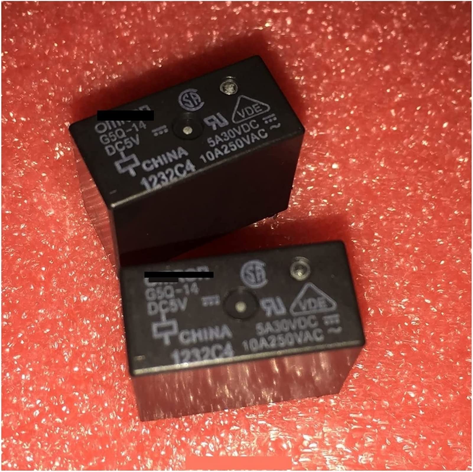 Relay Power 10pcs G5Q-14-DC5V G5Q-14-5VDC G5Q-14-5V G5Q-14 5VDC 10A 5PIN