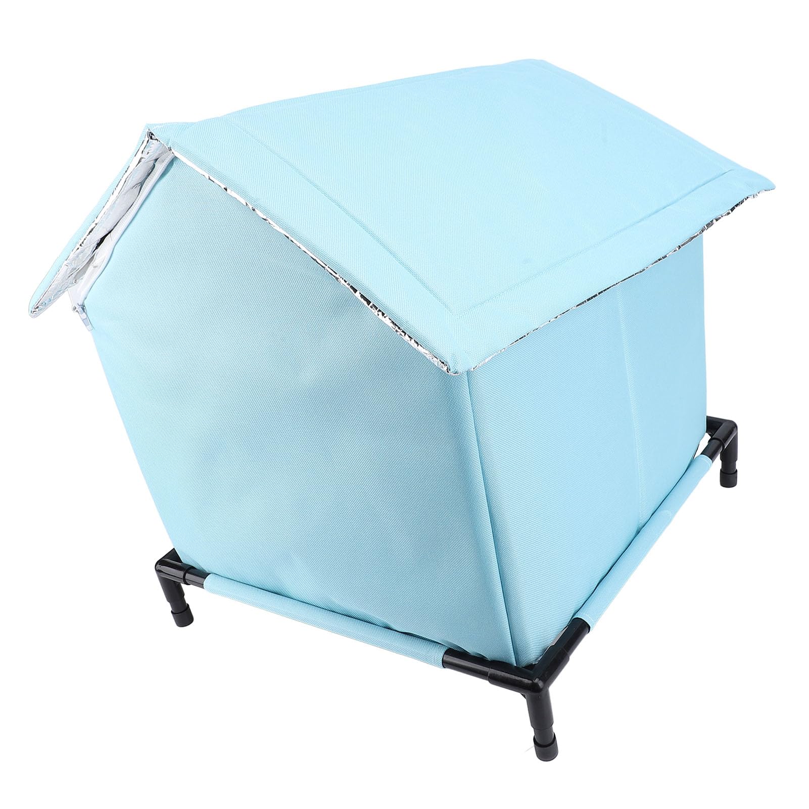 Tente Extérieure d'hiver pour Chat, Abri d'hiver étanche pour Chat, Maison Extérieure Errant (Blue)