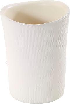 Avanti Linens - Tumbler, Countertop Organizer, Seashell Inspired Bathroom Accessories, Guest Bathroom Essentials (Sequin Shells Collection) | Bathroom Tumbler, Multipurpose Cup, Holds Toothbrushes, Makeup Brushes & Razors, Countertop Organizer, Easy To Clean