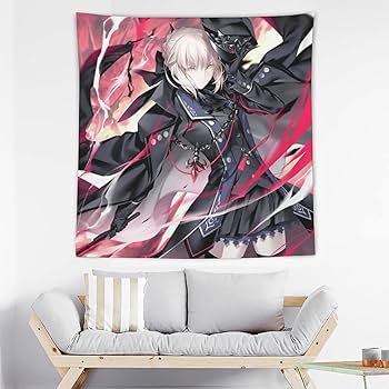 Amazon.co.jp: タペストリー セイバーオルタ Fate FGO ポスター 絵画