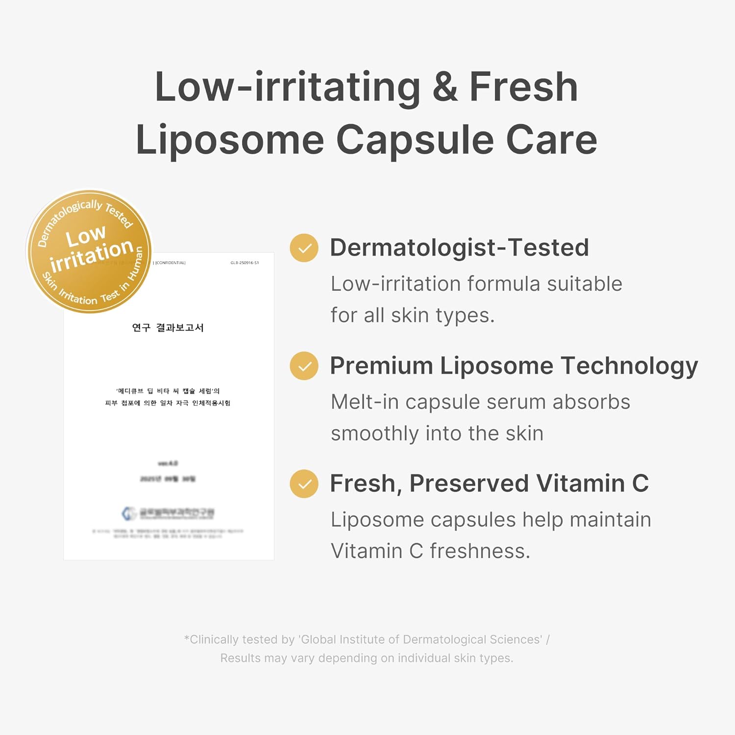 medicube Deep Vitamin C Capsule Serum | Hydrating Vitamin C Serum for Dull & Uneven-Looking Skin with Visible Concerns | Liposome Capsules for Smooth, Radiant Texture | Korean Skincare 1.01 fl.oz - Image 4