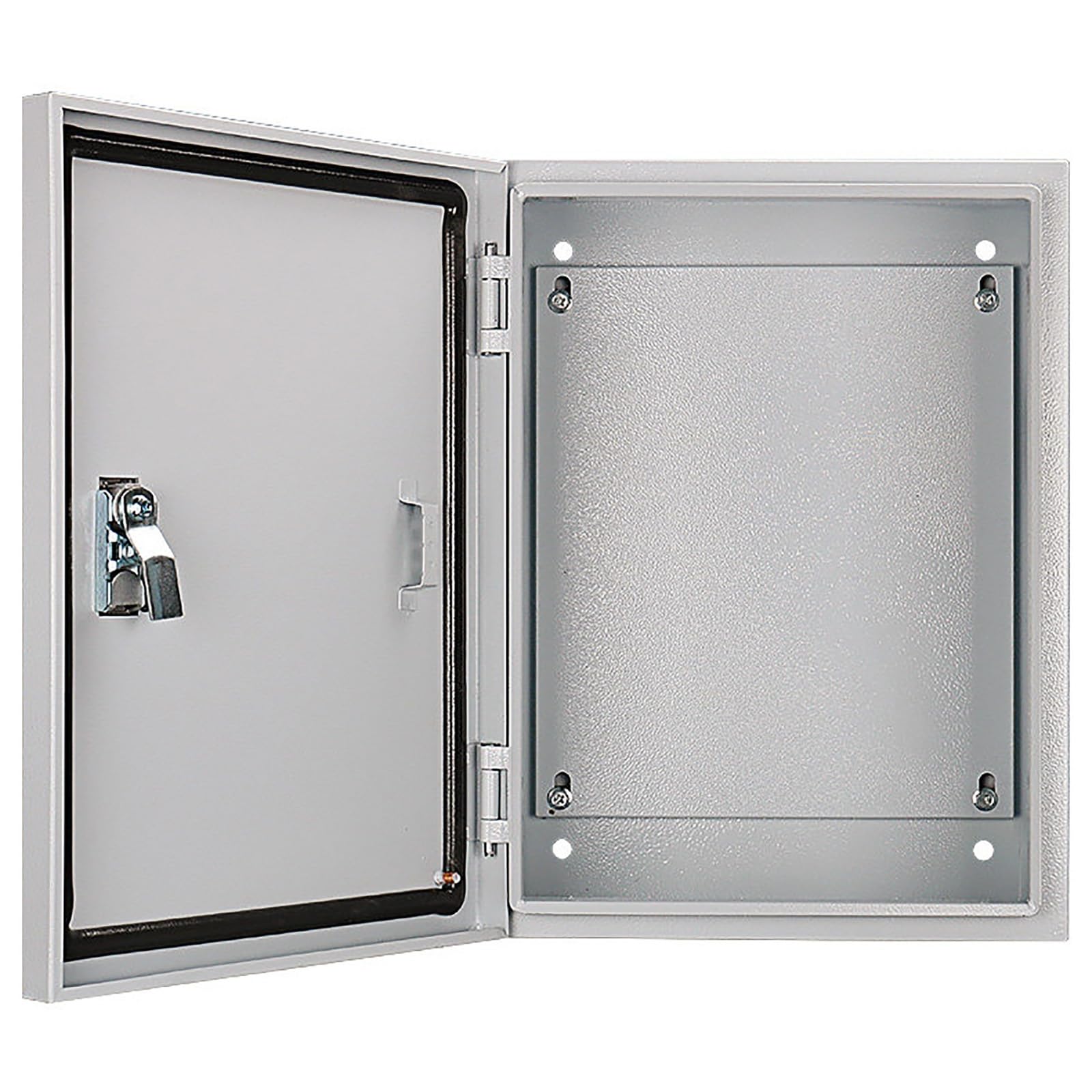 Armario Electrico de Acero Laminado en Frío, Caja Estanca Exterior Electrica, Cuadro Electrico IP40, Superficie con Recubrimiento Electrostático en Polvo(25x30x14cm/10x12x6in)
