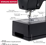 SINGER® Sterling Edition Heavy Duty 4432 Sewing Machine with Accessory Kit | Strong Motor with Enhanced Piercing Power, 110 Stitch Applications, Full Metal frame & 1-step Buttonhole