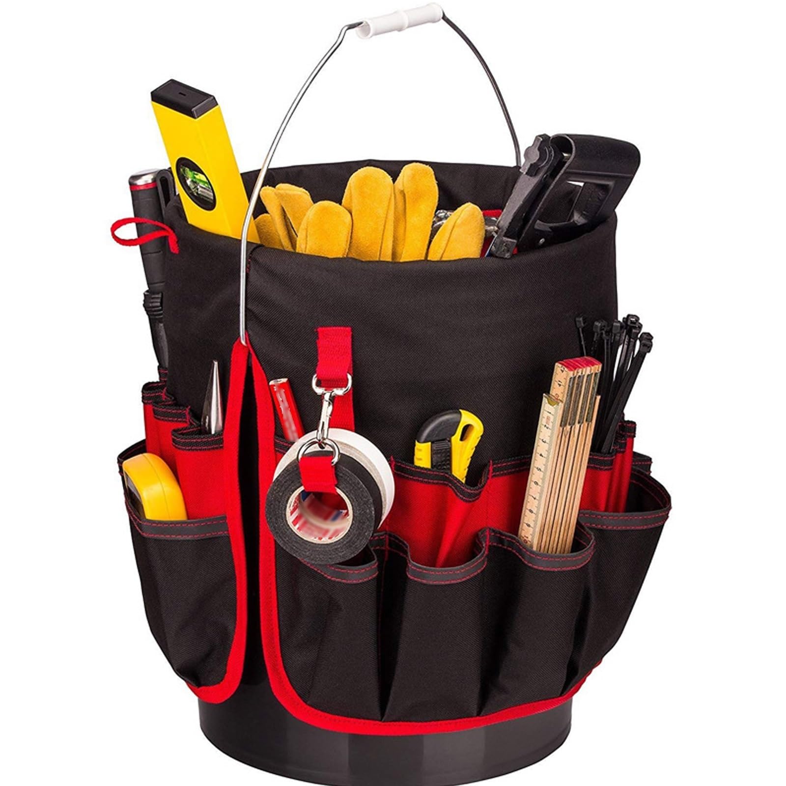 THE WHITE SHOP The Bucket Tool Organizer, 10030 & Plano 5 Gallon Bucket Topper and Organizer