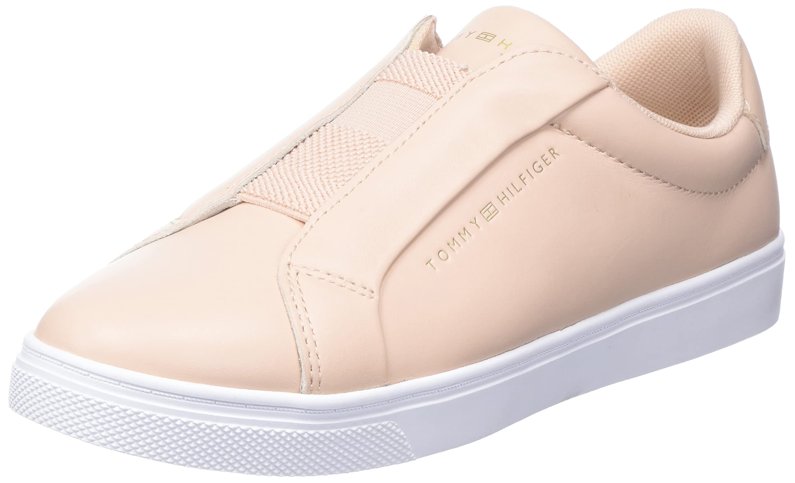 Tommy Hilfiger Elastic Slip On Sneaker Fw0fw07032, Zapatilla con Suela Cupsole Mujer
