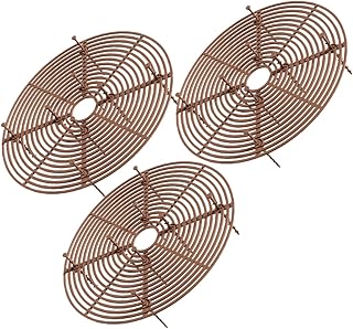 MERRYHAPY 3 peças Capa para vaso de plantas em vaso de plantas de plástico plantador de gatos Repelentes de vasos de flores capa de vaso de flores grade de bonsai capa de vaso de plantas de gatos vaso de flores protetor de solo de plástico suprimento de jardim