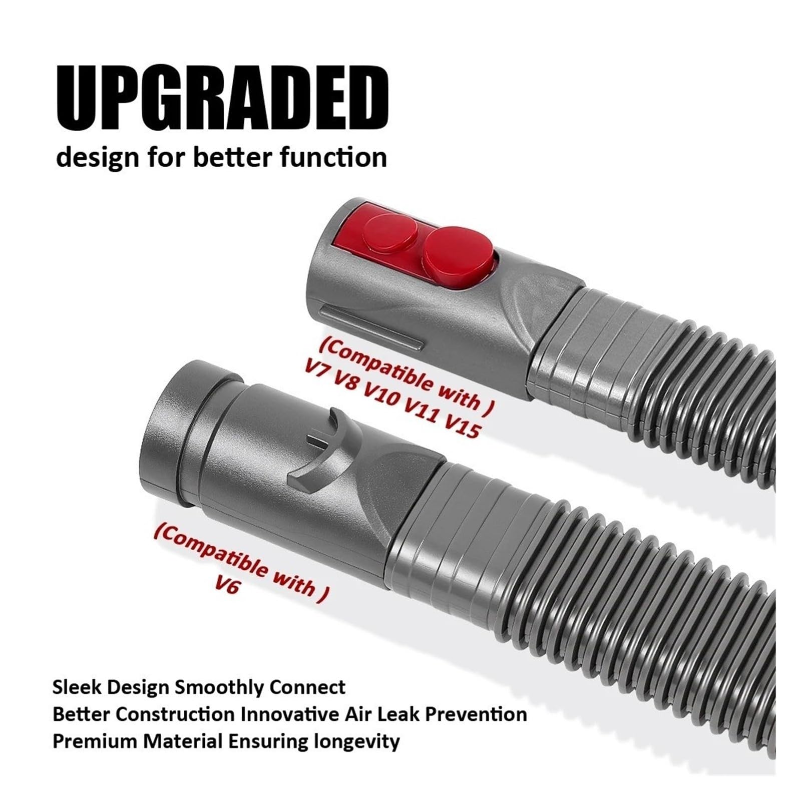 Manguera para Limpiar Conducto de Secadora, Compatible con Dyson V6 V7 V8