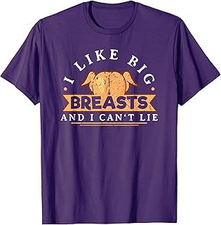 I Like Big Breasts Funny Thanksgiving Turkey Joke T-Shirt