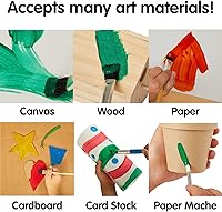 Vista 8 de Colorations - Pinturas de témpera lavables, paquete variado multicolor, suministros para clases, artes y manualidades