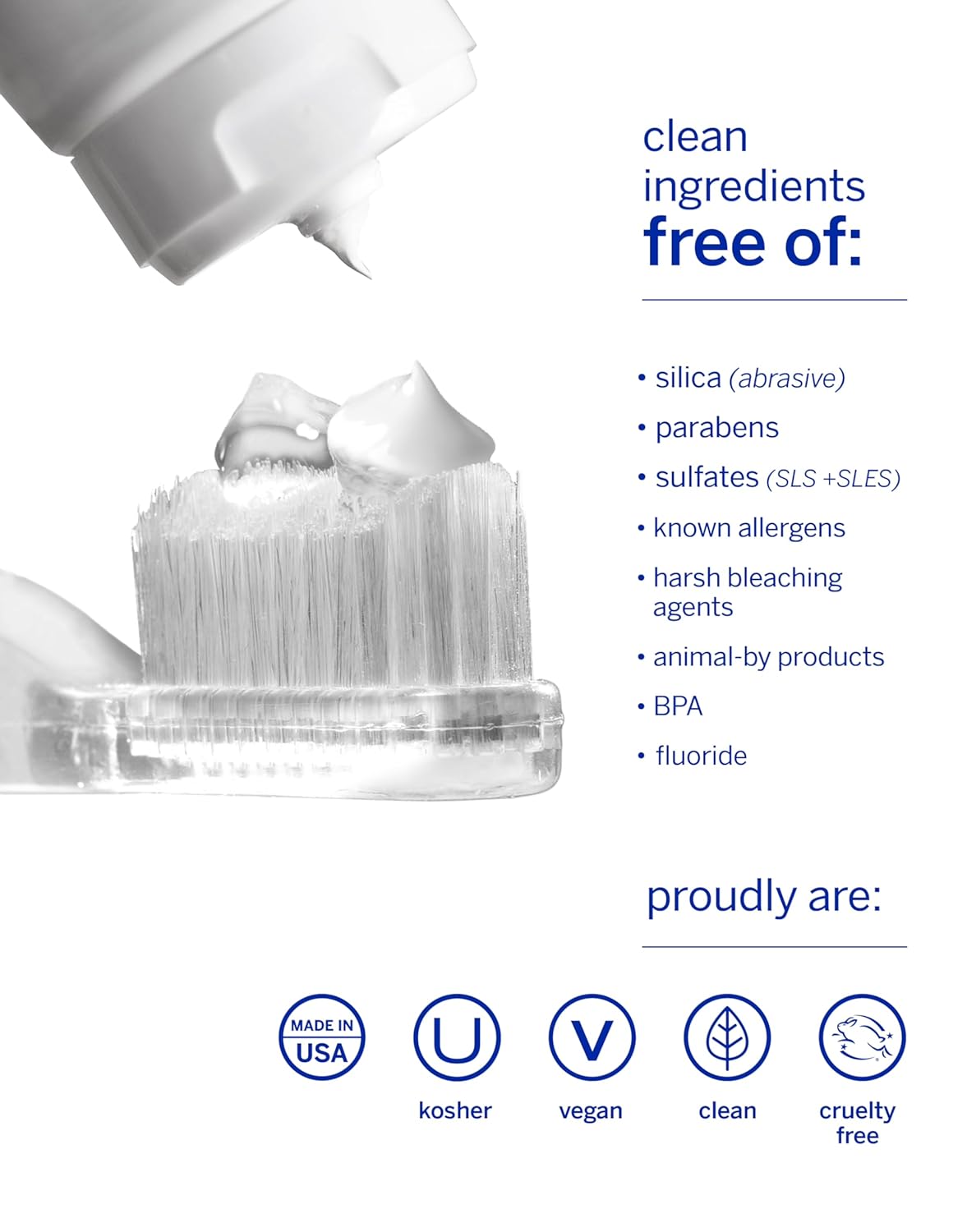 Supersmile Fluoride-Free Whitening Kit – 1.4 oz Professional Grade Whitening Toothpaste & New Generation Toothbrush – Whitens up to 6 Shades & Strengthens Enamel