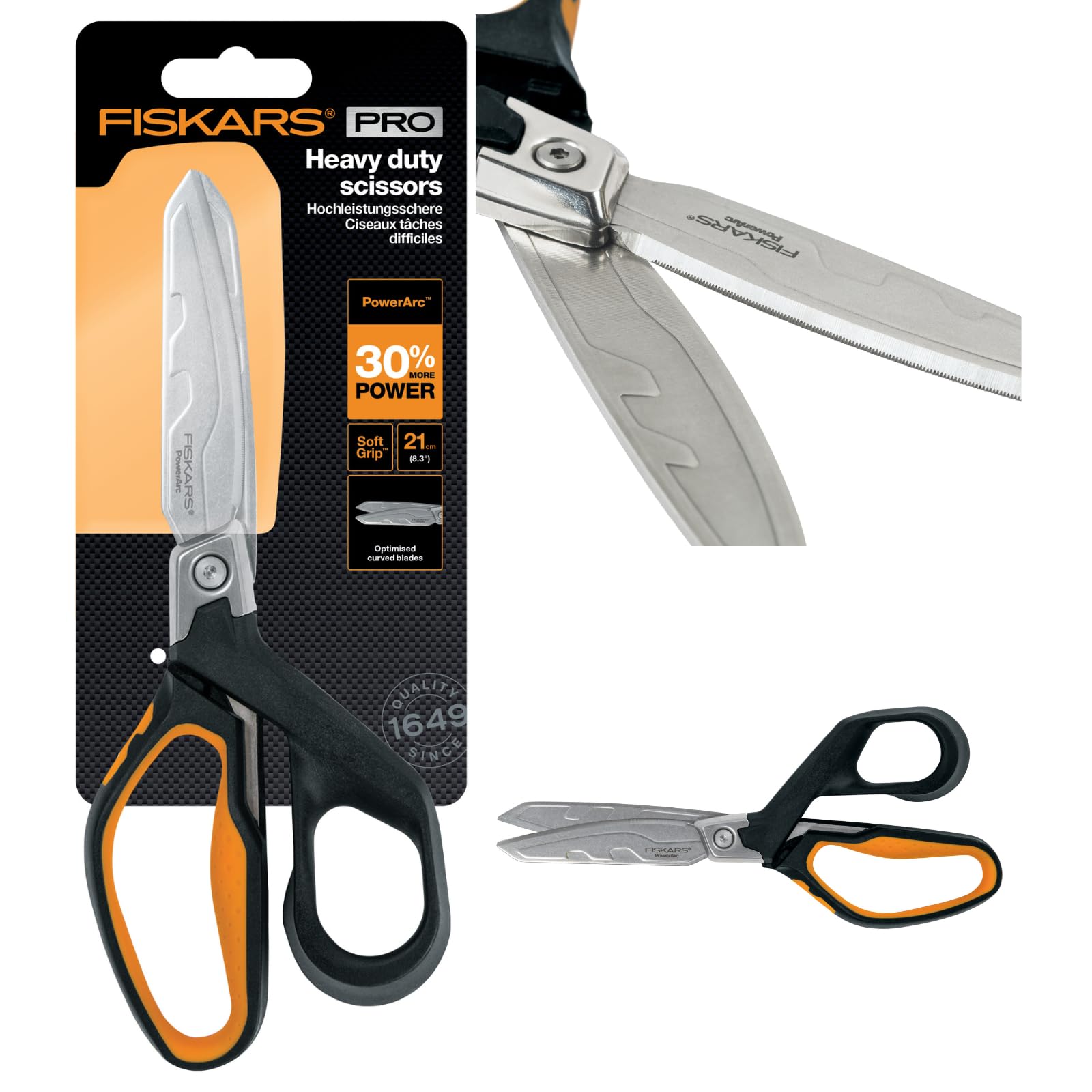 Fiskars Ciseaux pour Tâches Difficiles