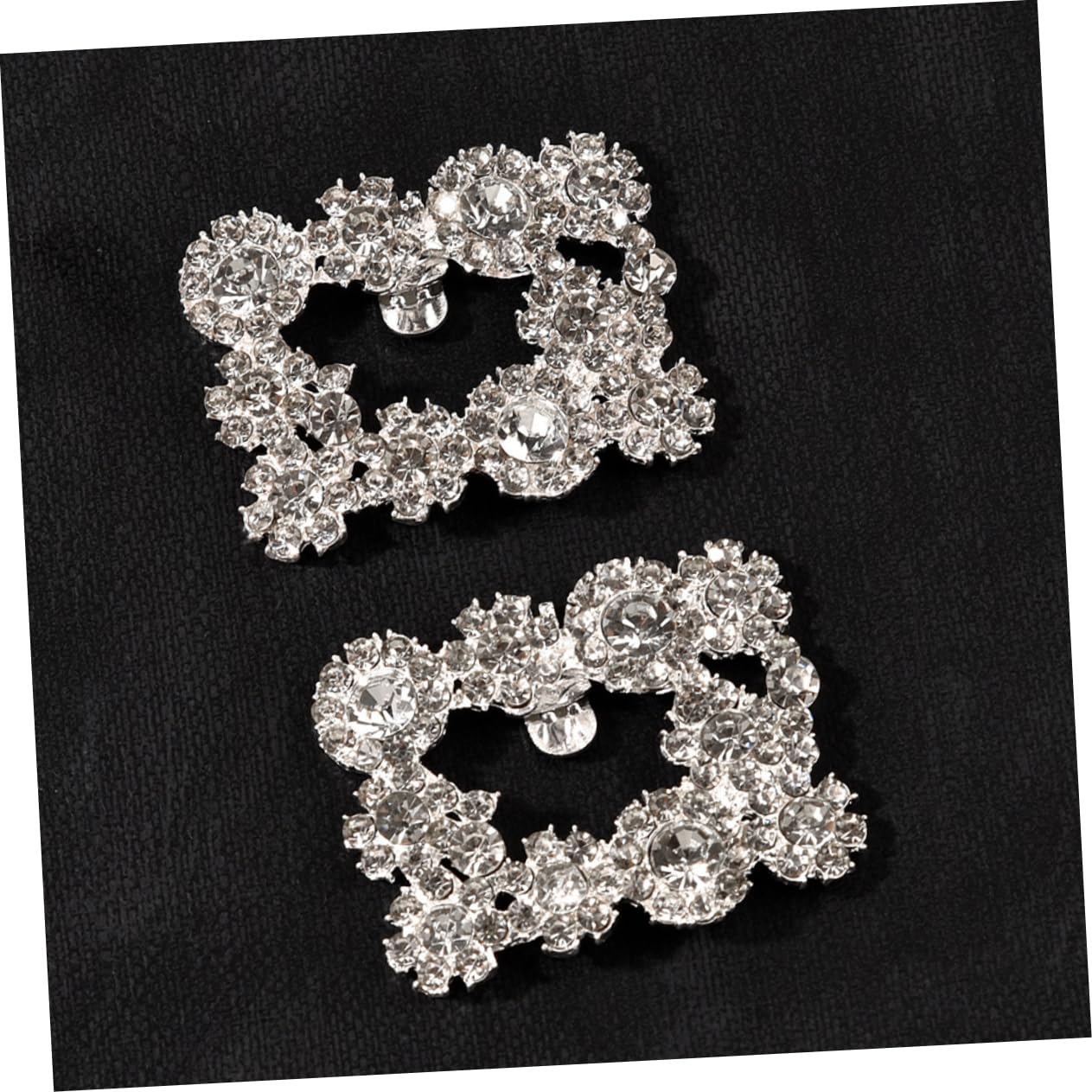 PACKOVE 4paia Fibbia Per Scarpe Clip Decorative Per e Cerimonie Accessori Per Scarpe Facili Installare e Rimuovere Adatte Per e