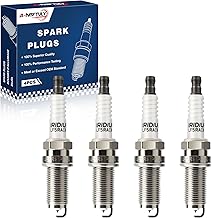 Iridium Spark Plugs 4 Pack 4469 LFR5AIX-11 Fits for 2.5 Toyota Camry RAV4 Highlander Venza Scion tC 2010 2011 2012 2013 2014 2015 2016,Nissan Altima Sentra 2002-2006 L4 2.5L