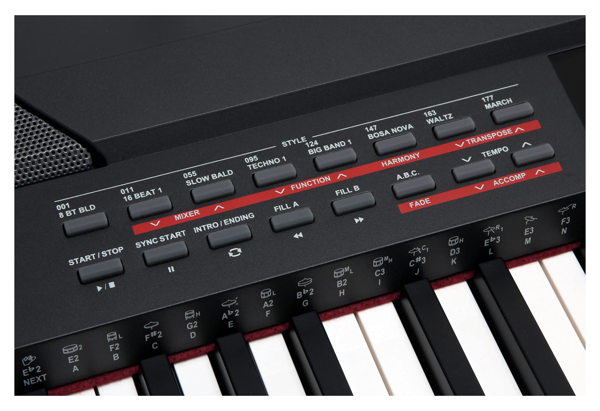 Classic Cantabile SP-250 BK Stagepiano schwarz Deluxe Set inkl. Ständer | 88 echte Hammertasten mit Anschlagdynamik, Max. Polyphonie: 128, 600 Voices, 120 Songs inkl. 5 User Songs, 5 Demo, Pitch Bend