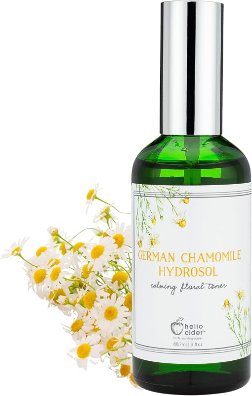 Tônico facial de hidrolato de camomila Hello Cider, 85 g