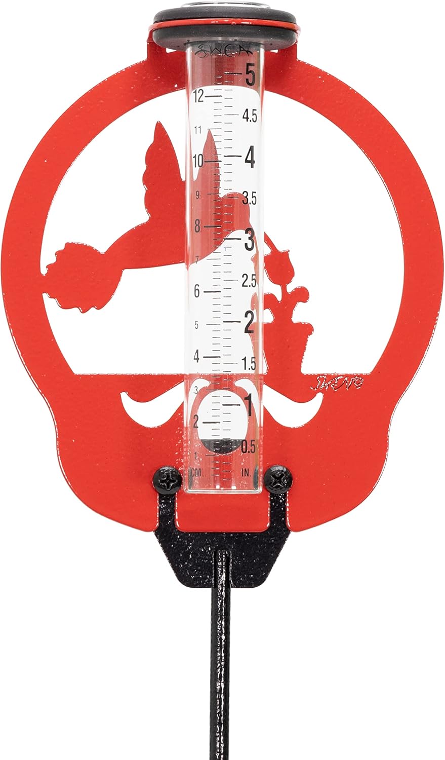 SWEN Products Hummingbird Rain Gauge