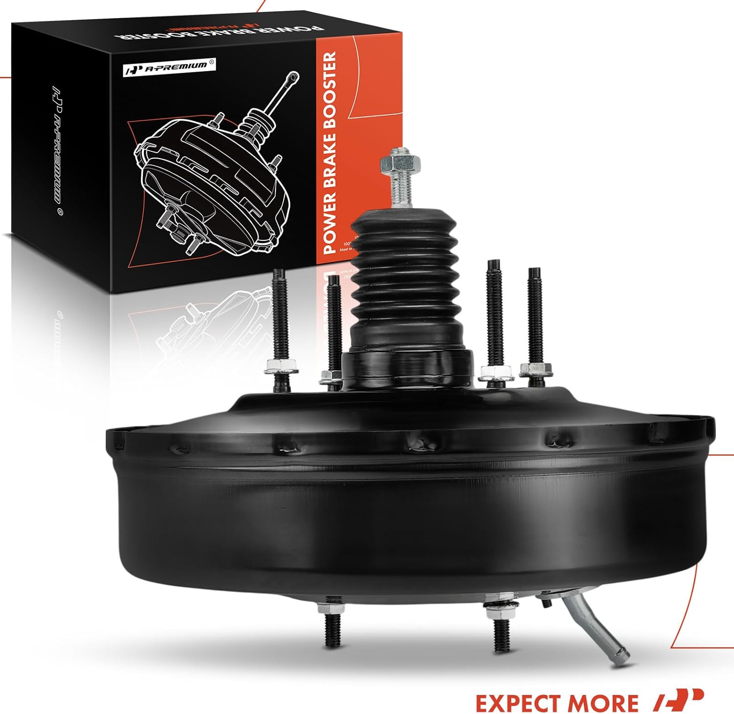 A-Premium Vacuum Power Brake Booster Compatible with Toyota Tacoma 2001 2002 2003 2004, Without Master Cylinder