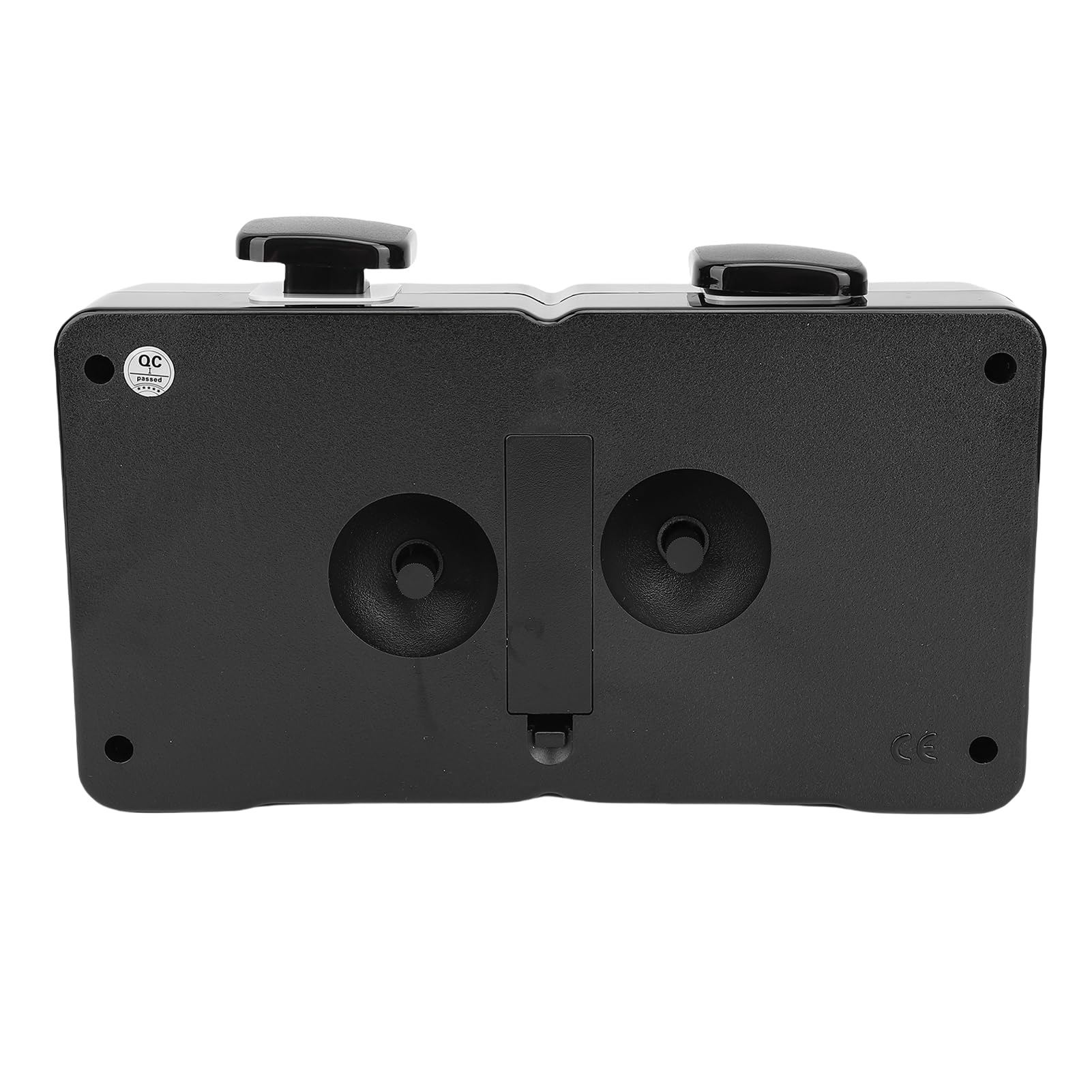 Cryfokt Orologio da Scacchi Analogico, Timer Meccanico Preciso con Angolo di Visione Inclinato per Giochi Cinesi Internazionali e Go, Materiale ABS, Funzione Doppio Timer con Pulsante di Avvio per Tou