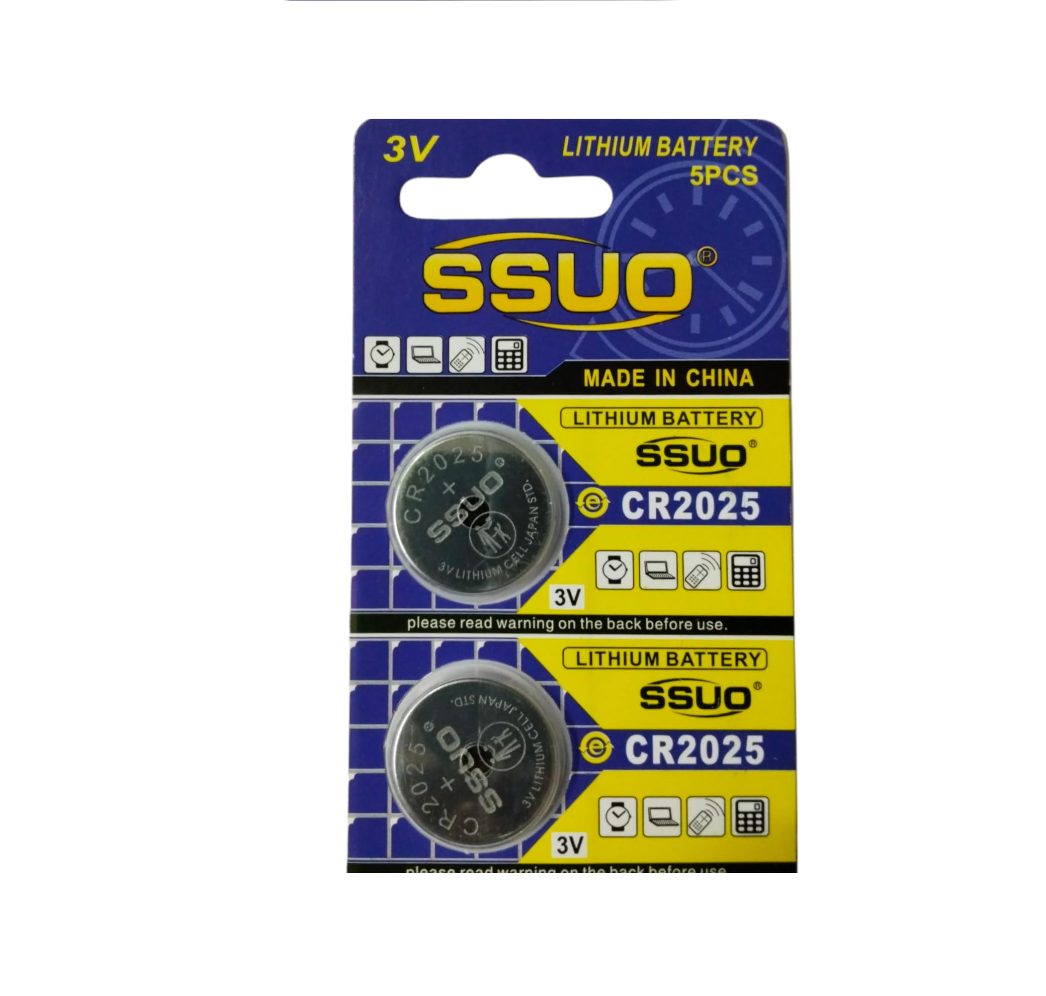 CR2025 Lithium Coin Battery 3V, Suitable for use in keyfobs, Scales, wearables and Medical Devices Pack of 2-image-6