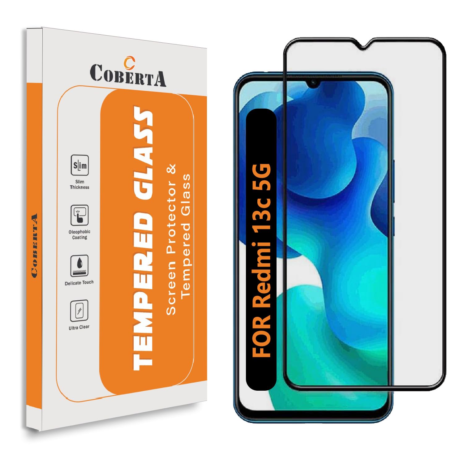 COBERTA Tempered Glass For Redmi 13c 5G Tempered Glass Screen Protector - Clear Transparent (B0CQBZFVWV) Amazon Price History, Amazon Price Tracker