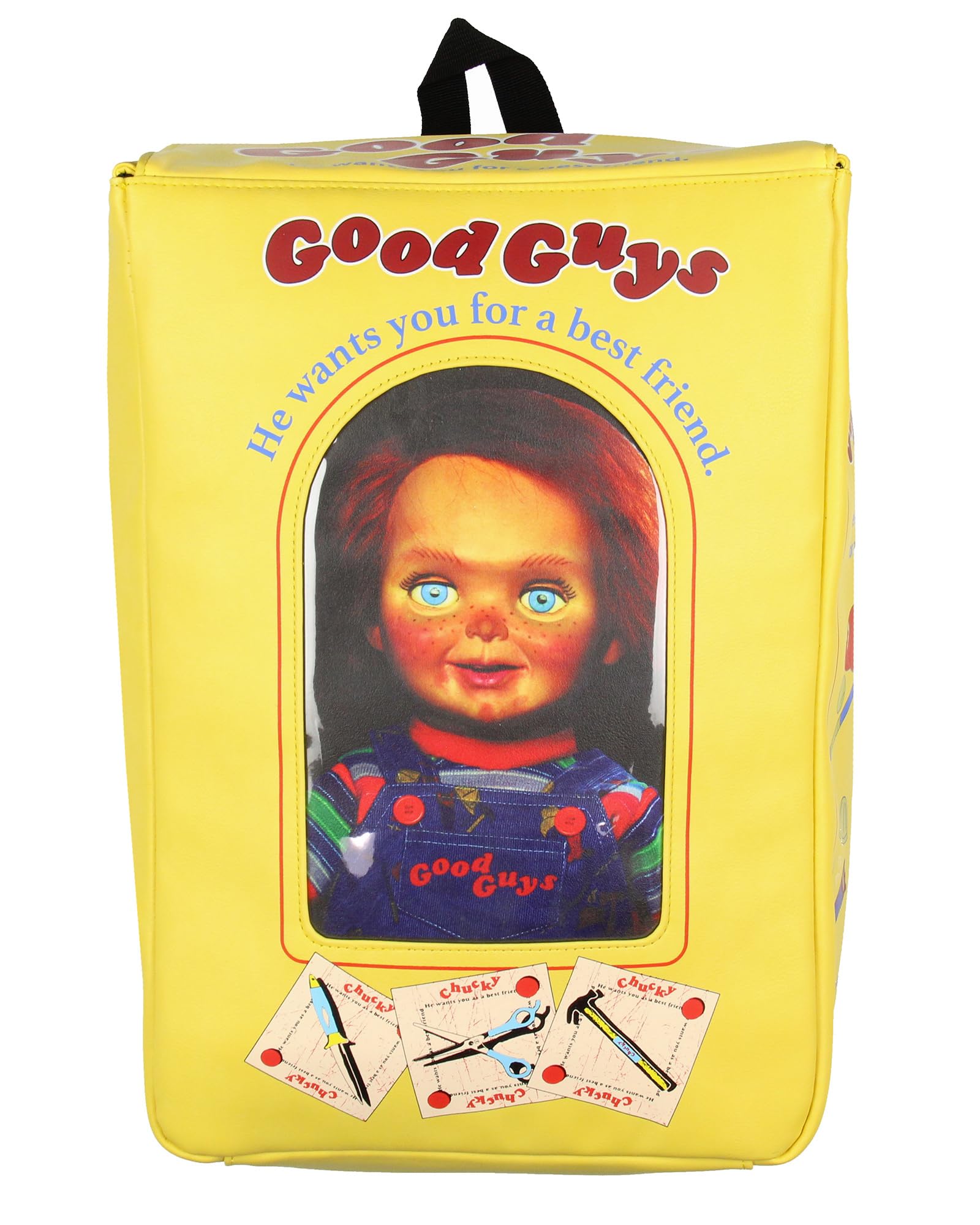 Amazon.com | Chucky Backpack Child's Play Good Guys Chucky Doll Toy Box ...
