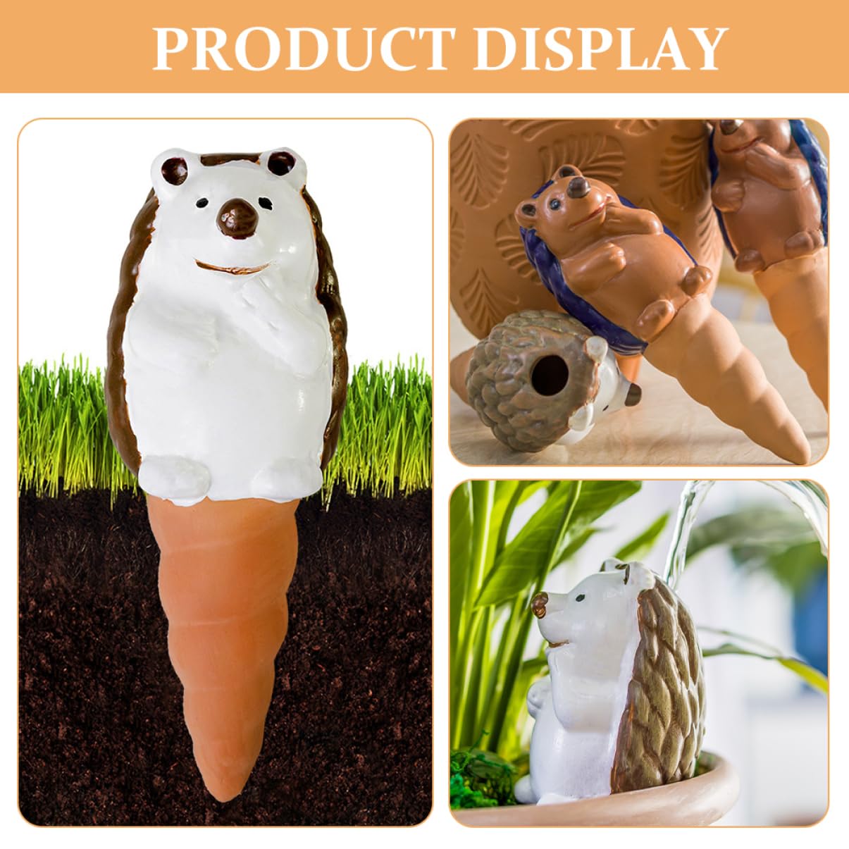 Toyvian 4pièces Arroseur Automatique pour Plantes Intérieur Système Arrosage pour Plantes Pot Arrosage Automatique sans Condensation