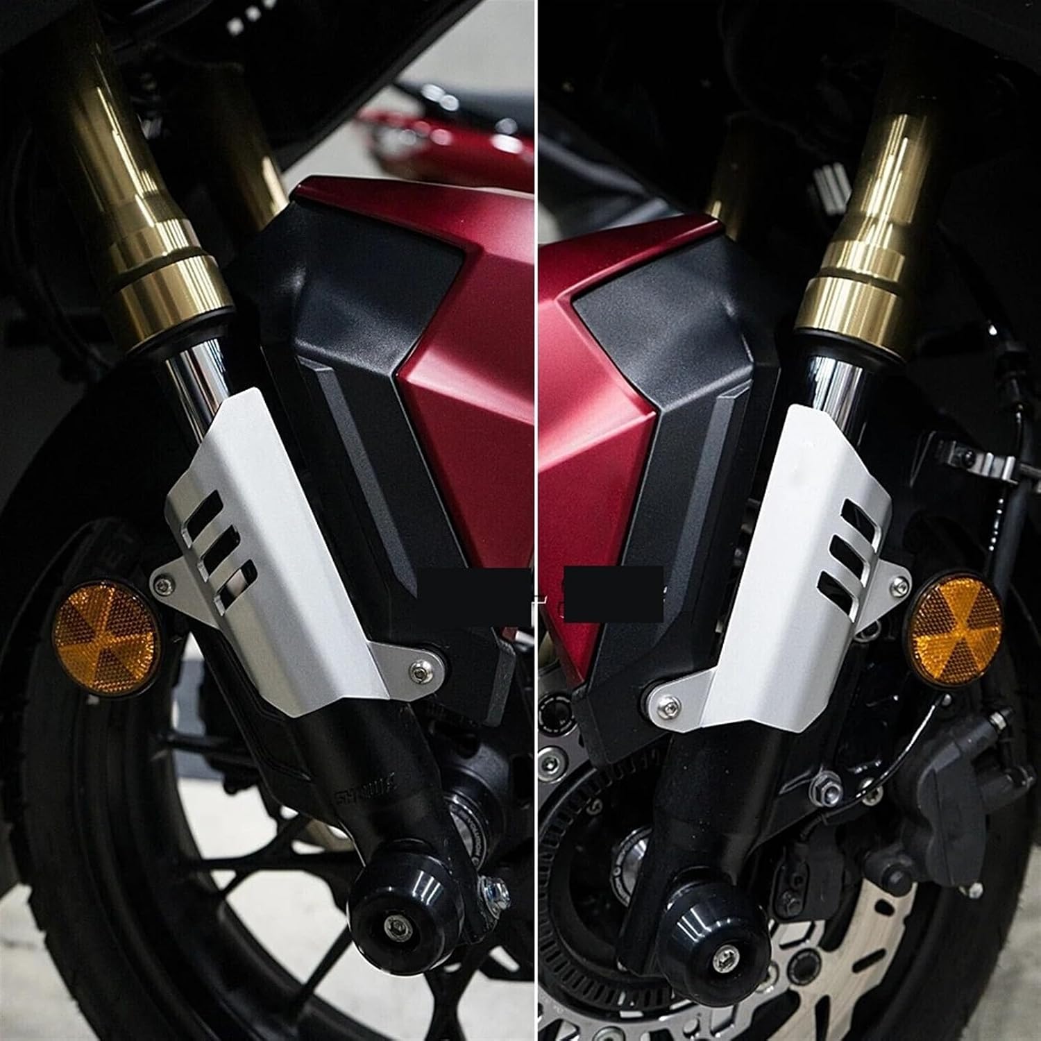 HUVNEXA ADV、350 adv350 2023用新オートバイアクセサリーADV 350 2023フロントフォークガード保護サ