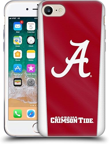 Miniatura 328 de Head Case Designs Funda de gel con logotipo oficial de la Universidad de Alabama UA [protección de grado militar] compatible con Apple iPhone 11