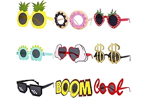 Party Sunglasses - 9 Pairs Dollar Sign Shaped Novelty Sunnies
