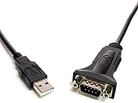 Vista 3 de Tera Grand - Cable adaptador USB 2.0 a RS232 Serial DB9 de 3 pies - Compatible con Windows 11, 10, 8, 7, Vista, XP, 2000, 98, Linux y Mac