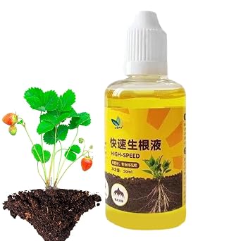 Root Stimulator for Plants - 50ml Plant Growth Regulator Root Hormones Root Promoter for Succulent Plants Plant Cactus Germination Fertilizer Plant Root Fertilizer Plant Root Growth Regulator Plant Root Promoter Liquid Plant Root Starter Solution Plant Activator Plant Growth Boost Plant Root Hormone Solution , fertilizer, garden Pharmaceuticals, promotes root formation, increases the health of plants, especially suitable for succulents and other plants that require special care, WVJINZ3PE45LQLOKG9OF