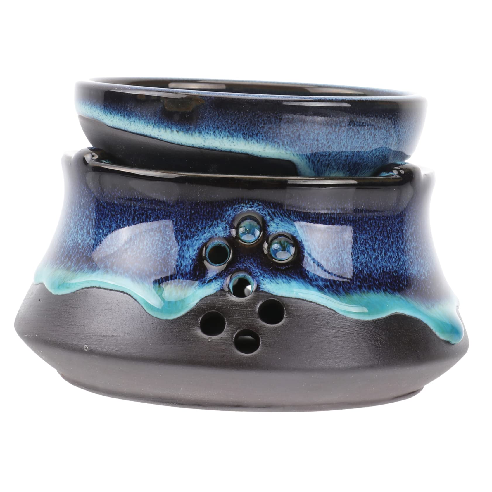 CIYODO Tea Warmer Stand Teapot Heater Japanese Style Ceramic Material Retro Design Heat Small Cup