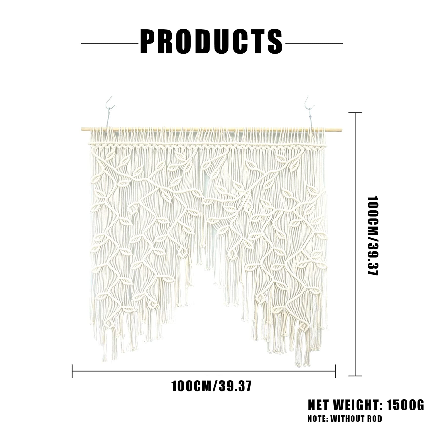 Tende corte per porta del balcone, stile country, perfette per soggiorno e ingresso, facili da installare, eleganti decorazioni per la casa