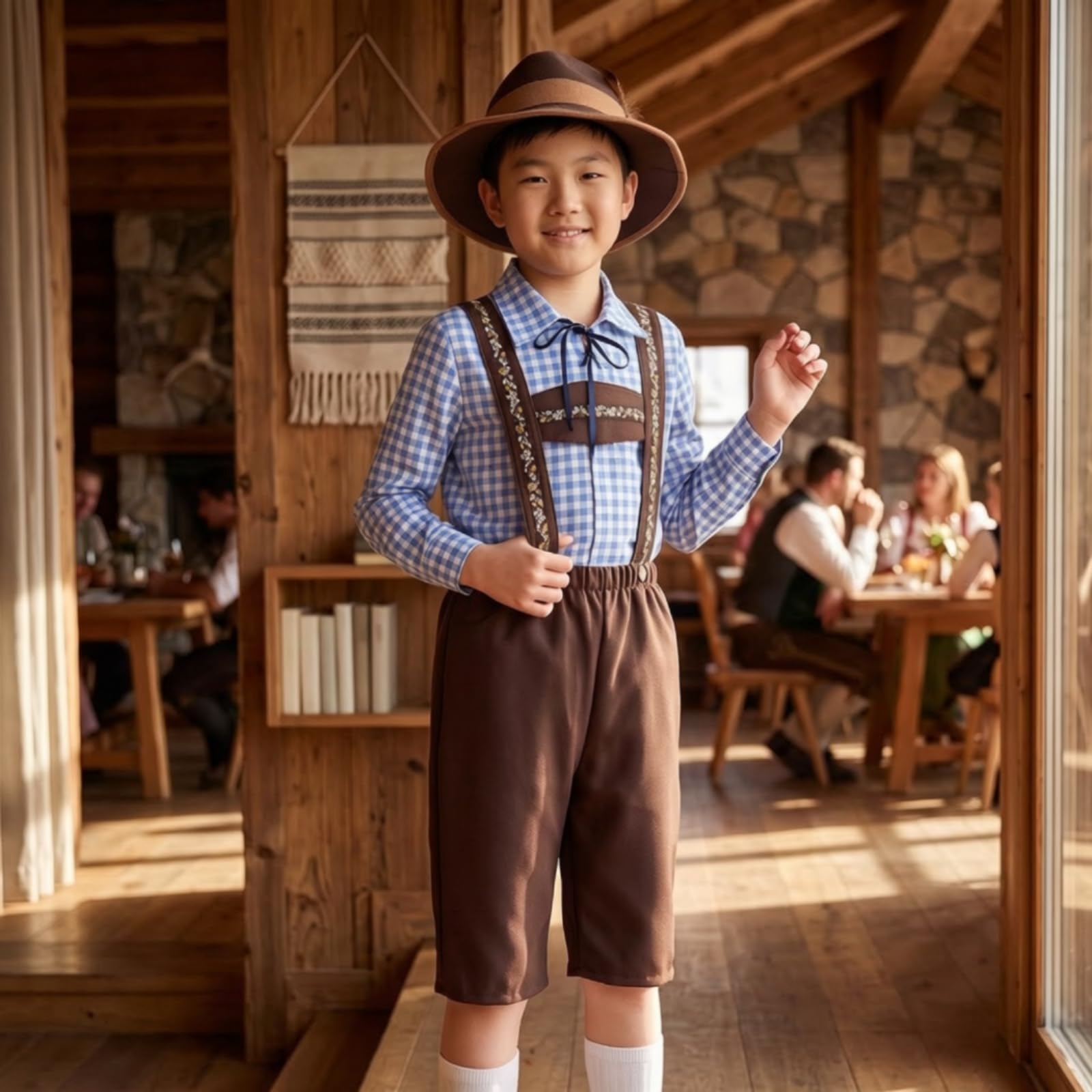 Qianly Costume Tirolese