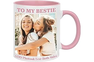 Personalizable Christmas Ceramic Photo Mug: An Ideal Gift for Loved Ones
