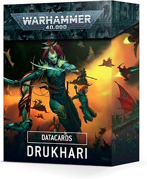 Warhammer 40,000 Datacards Drukhari