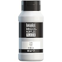 LIQUITEX LQX BASICS FLUID 118ML – ARGENTO