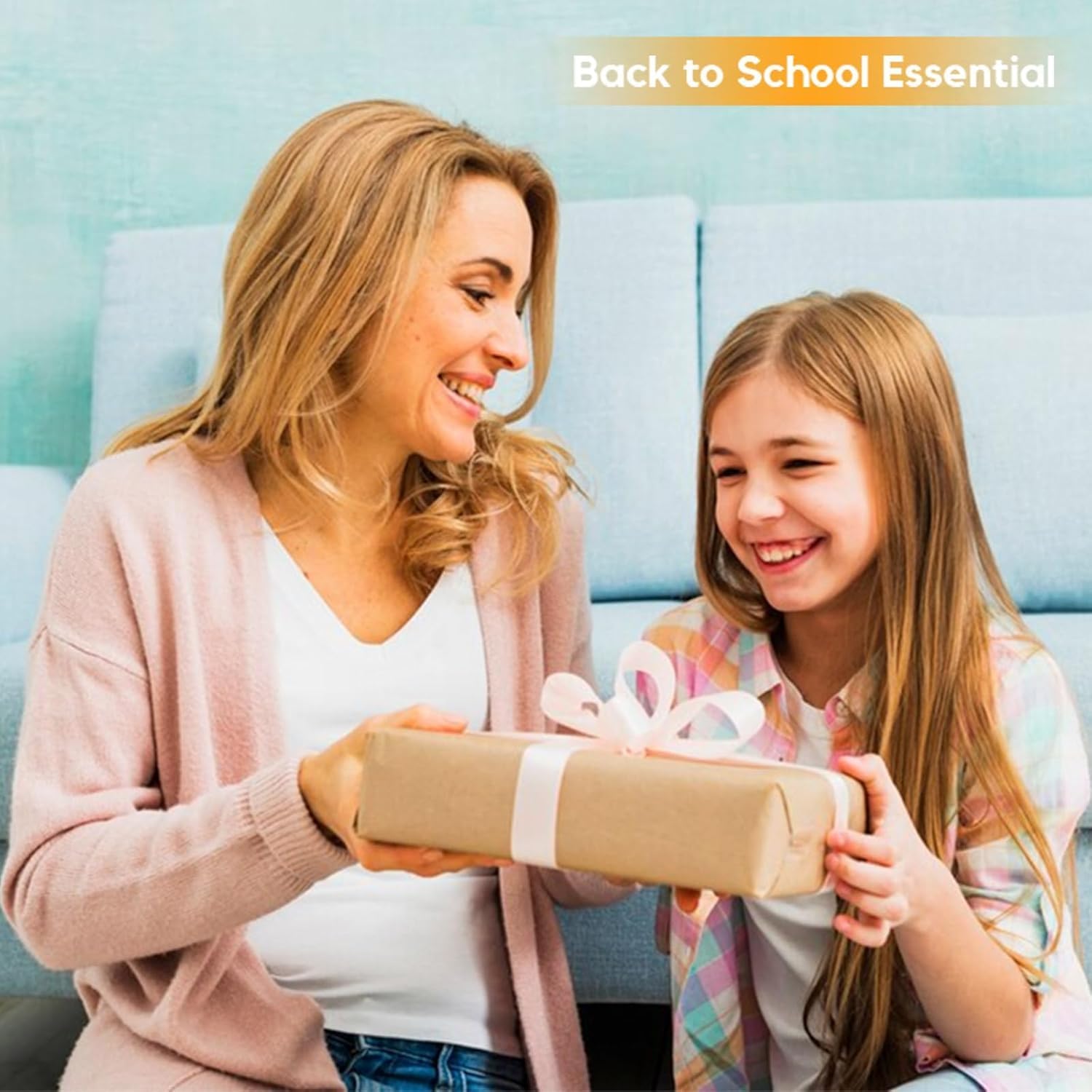 Corslet Cartella portadocumenti espandibile, per scuola, organizer per fisarmonica, cartella estetica con etichette, 5 tasche, cartelle importanti per scuola, ufficio, casa (oro viola)