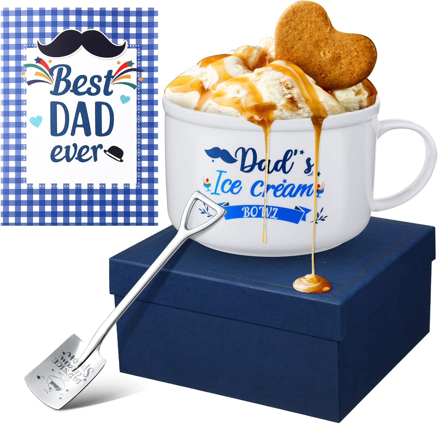Skylety 4 Pieces Father's Day Gifts for Dads Birthday Set